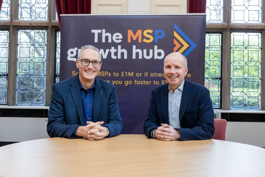 Stuart and Ian, founders of The MSP Growth Hub